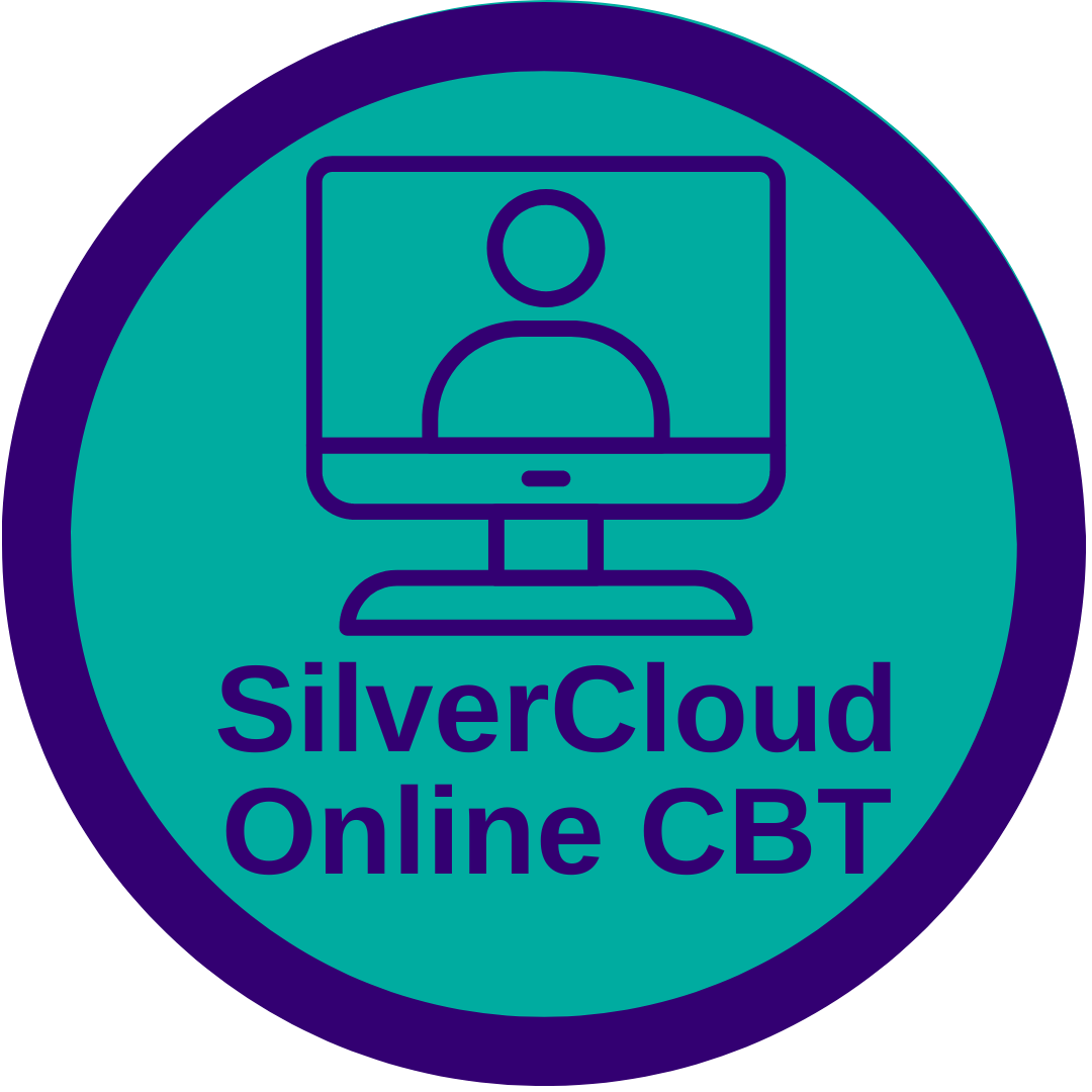 Silvercloud online CBT button